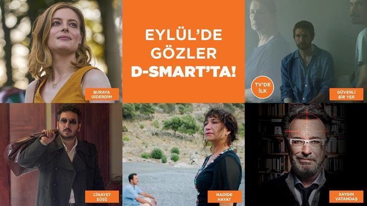 Eylül Ayında D-Smart Kanallarında Zengin İçerikler