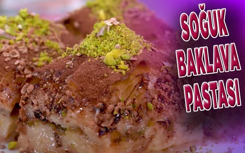 Gelinim Mutfakta Soğuk Baklava Pastası